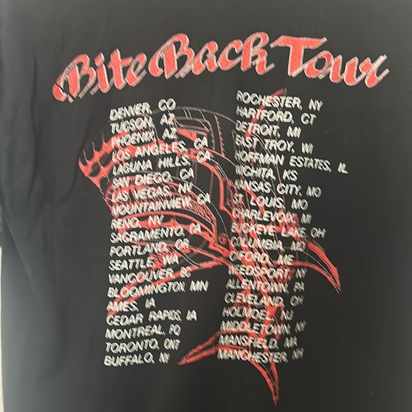 Vintage Great White Concert Shirt - Picture 5 of 5